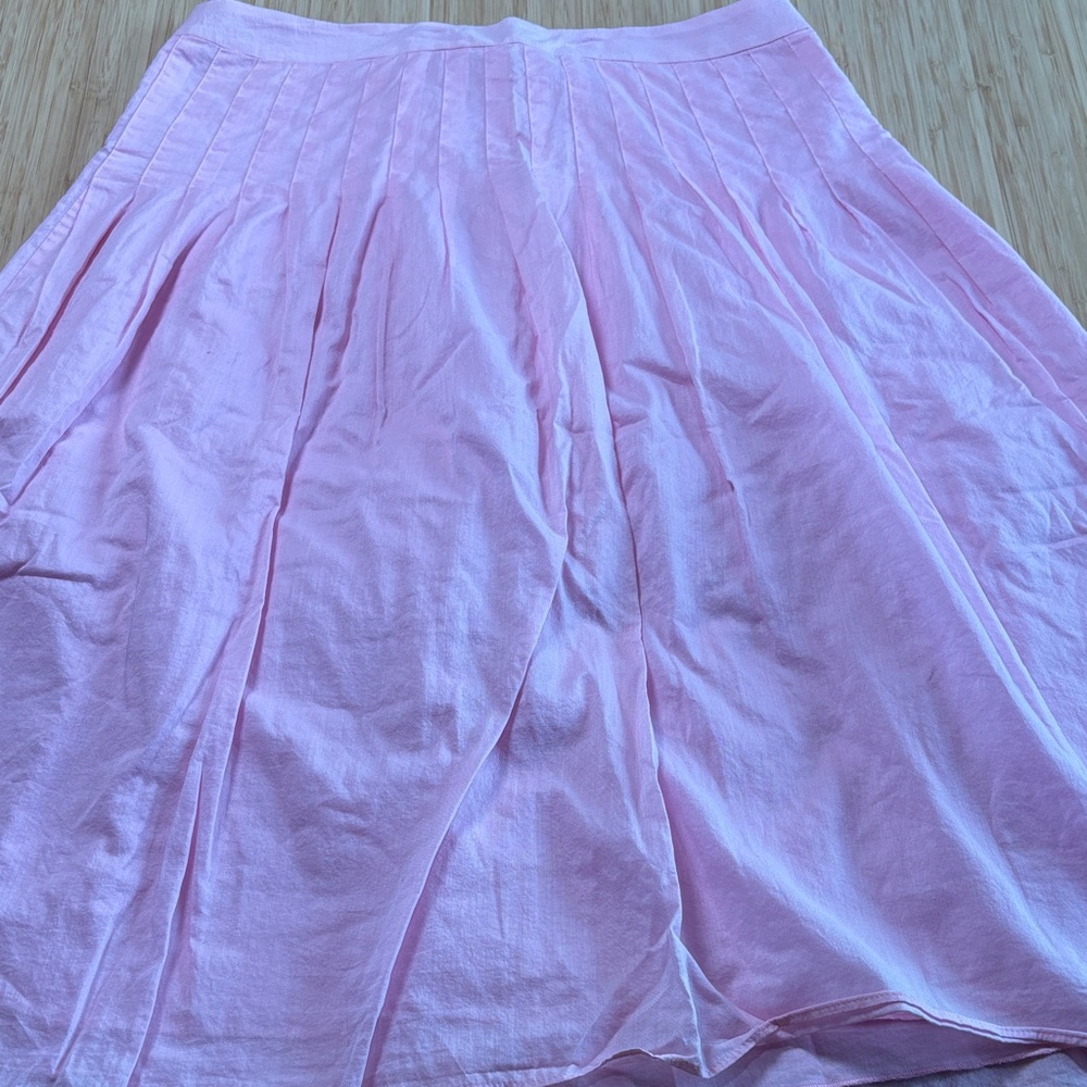 J. Crew A-Line Baby Pink Skirt